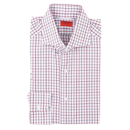Isaia Tailored-Fit 'Mix' Cotton Shirt - Top Shelf Apparel