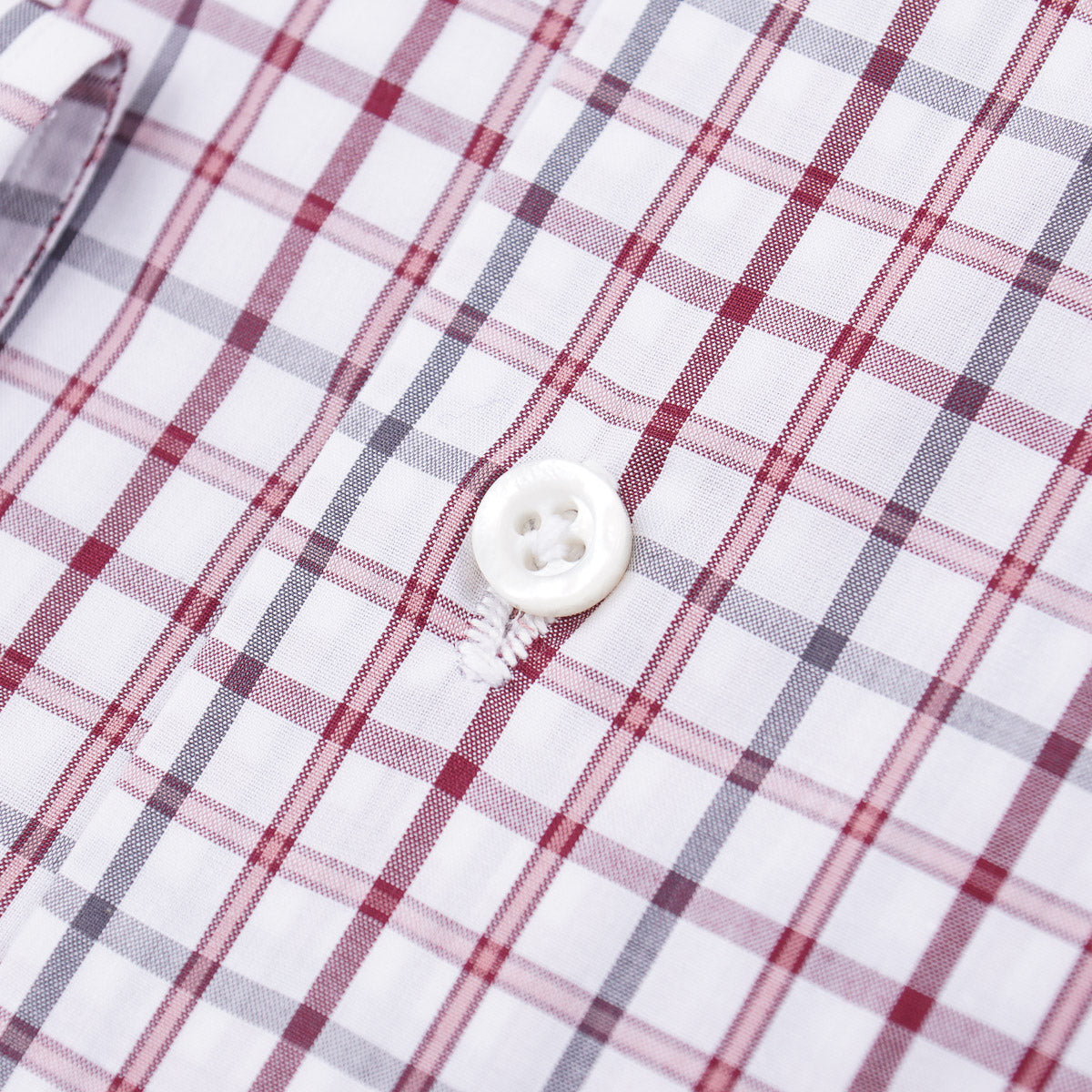 Isaia Tailored-Fit 'Mix' Cotton Shirt - Top Shelf Apparel