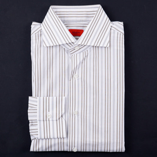 Isaia 'Italia' Regular-Fit Cotton Shirt - Top Shelf Apparel