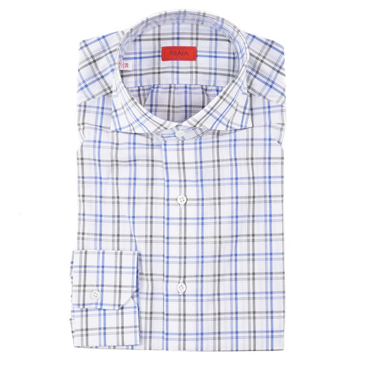Isaia Tailored-Fit 'Mix' Cotton Shirt - Top Shelf Apparel