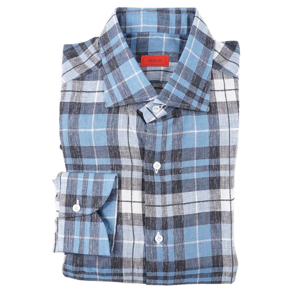 Isaia 'Mix' Extrafine Linen Shirt - Top Shelf Apparel