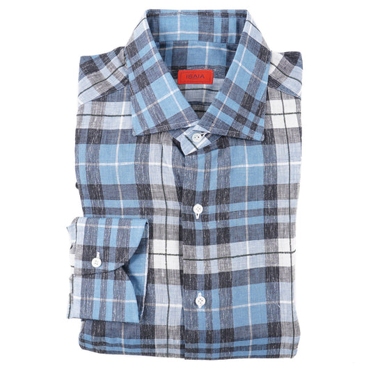 Isaia 'Mix' Extrafine Linen Shirt - Top Shelf Apparel