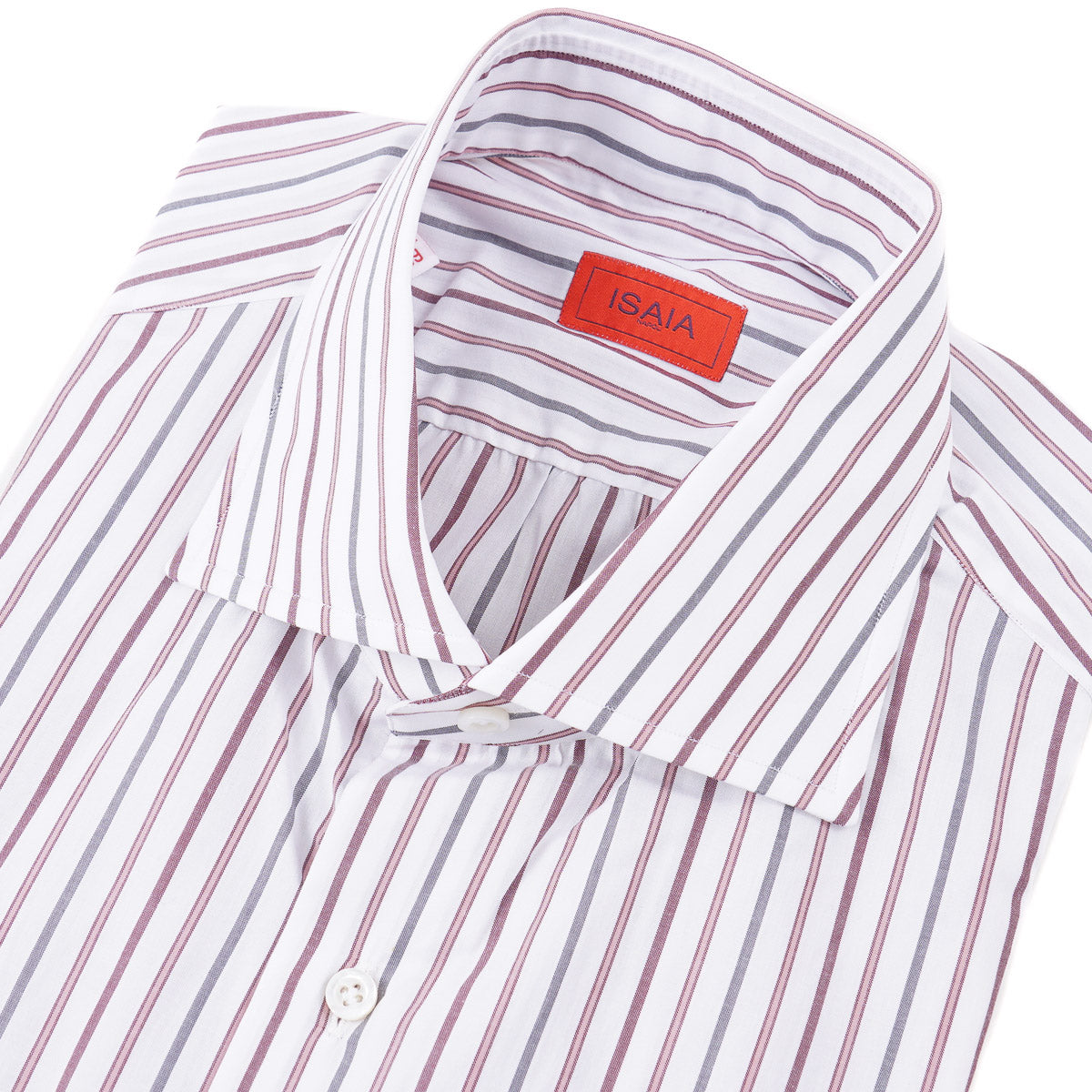 Isaia 'Italia' Regular-Fit Cotton Shirt - Top Shelf Apparel