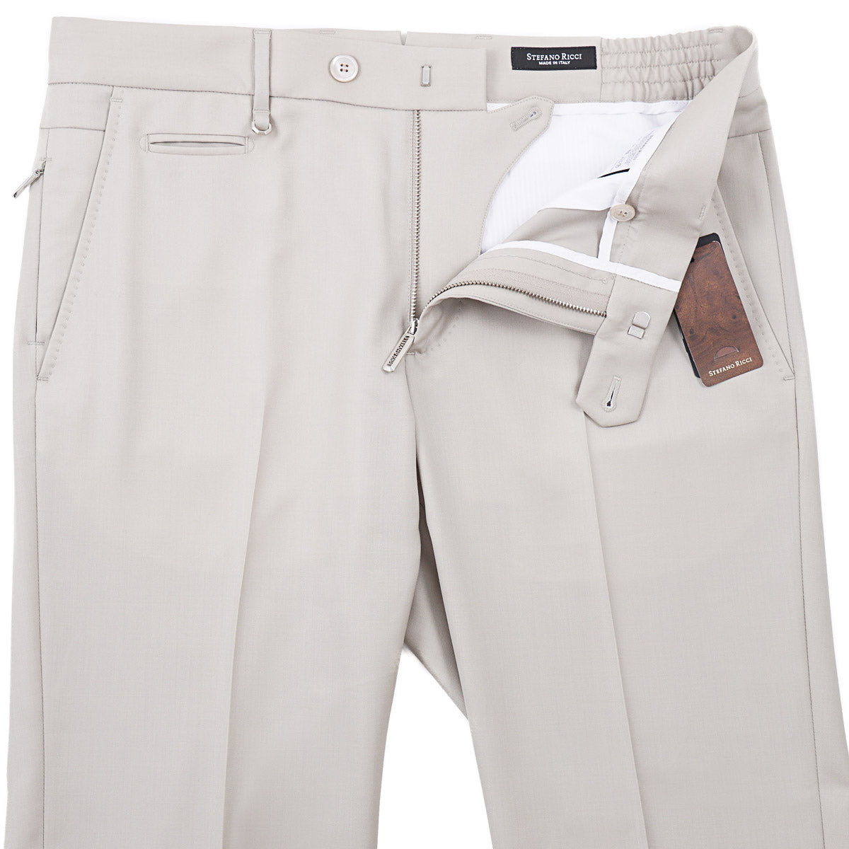 Stefano Ricci Light Superfine Wool Trousers