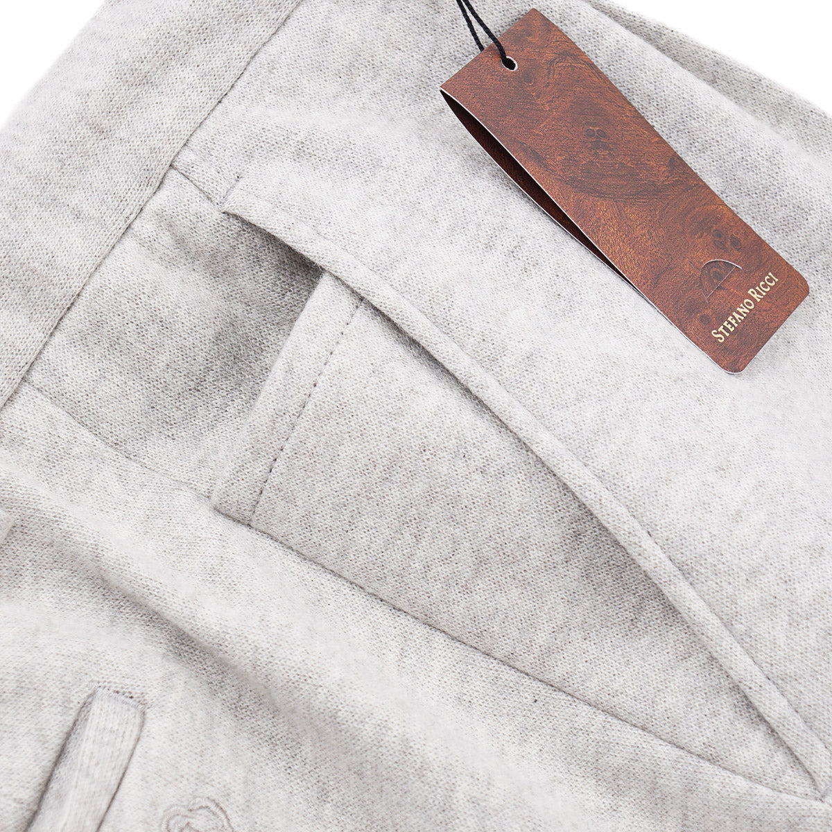 Stefano Ricci Knit Jersey Cashmere Jogger Pants - Top Shelf Apparel