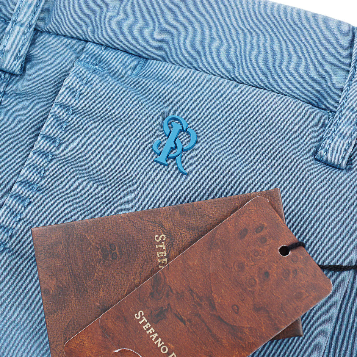 Stefano Ricci Stretch Cotton Chino Pants