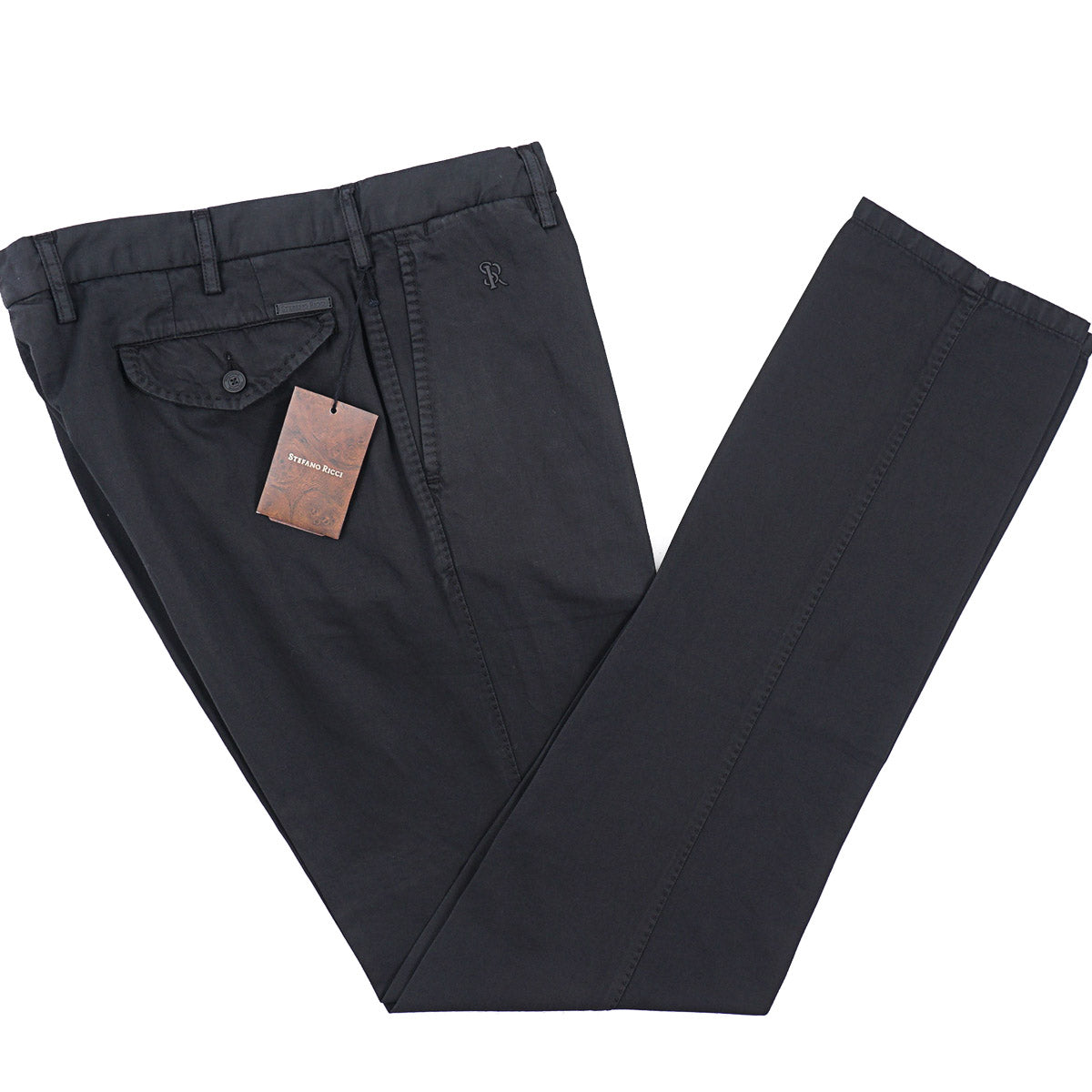 Stefano Ricci Cotton-Linen Chino Pants