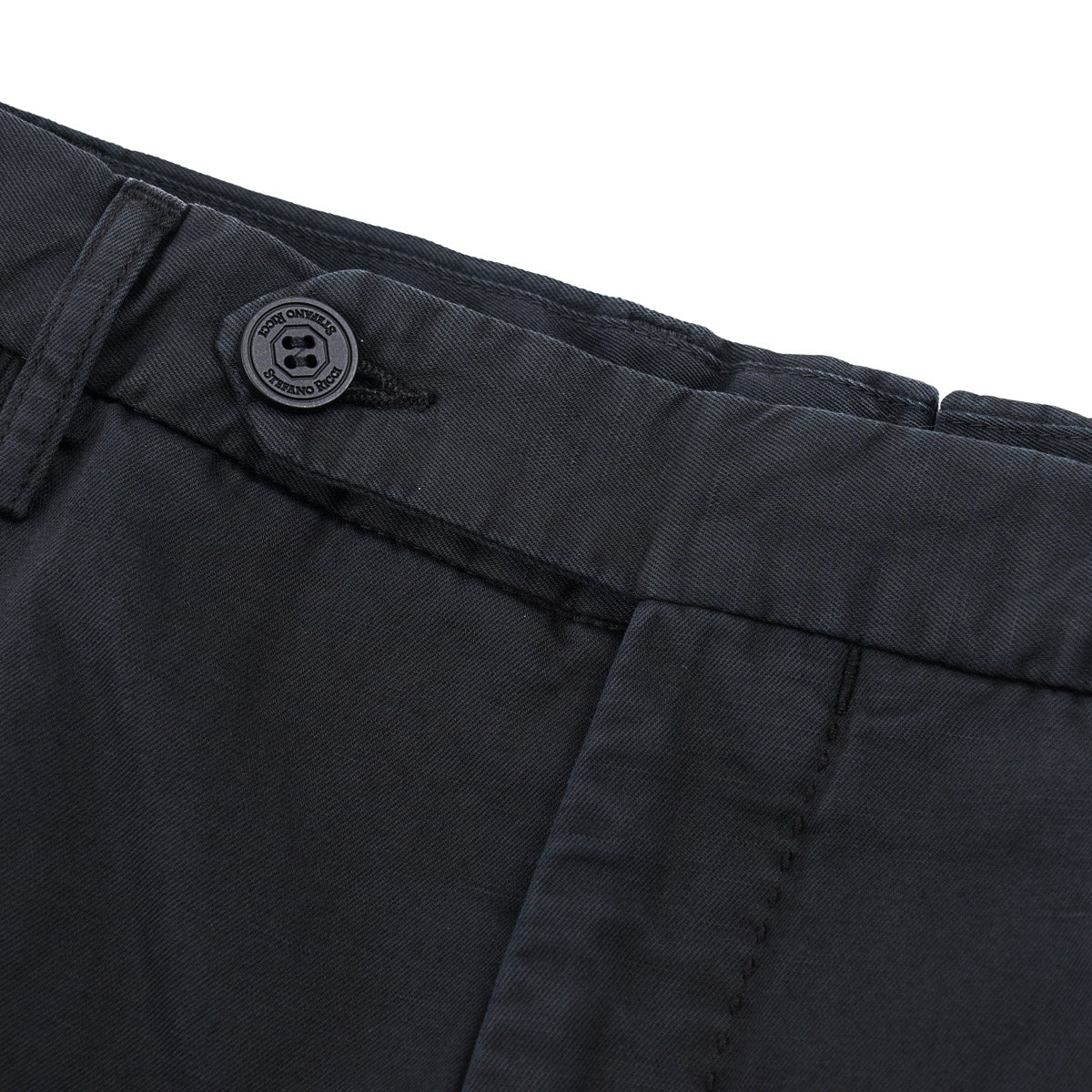 Stefano Ricci Cotton-Linen Chino Pants