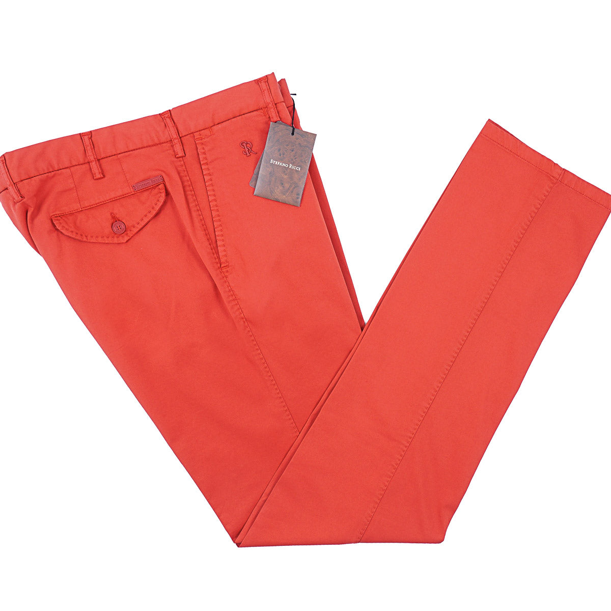 Stefano Ricci Stretch Cotton Chino Pants