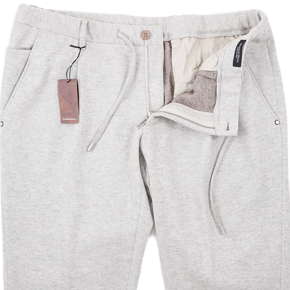Stefano Ricci Knit Jersey Cashmere Jogger Pants - Top Shelf Apparel