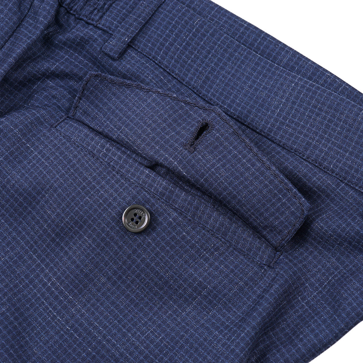 Stefano Ricci Wool-Silk-Linen Drawstring Pants