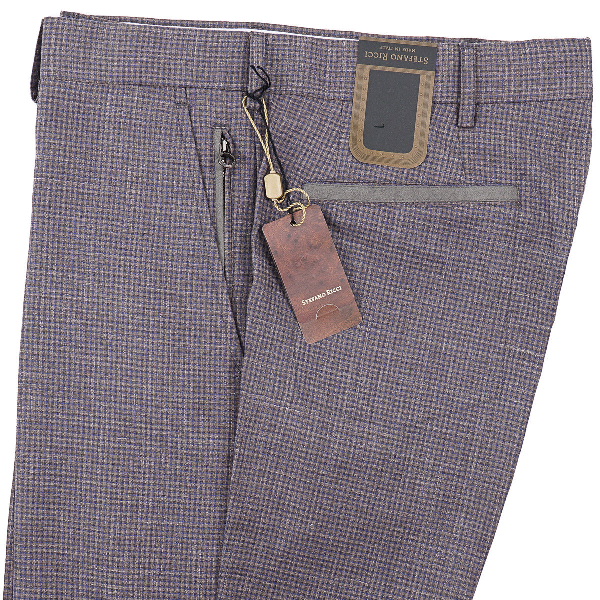 Stefano Ricci Wool-Silk-Linen Trousers