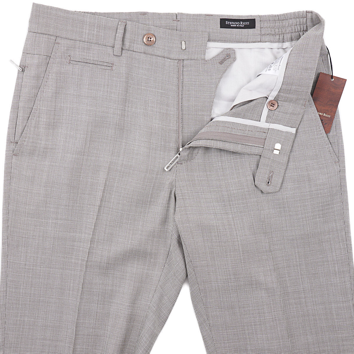 Stefano Ricci Wool-Silk-Linen Trousers