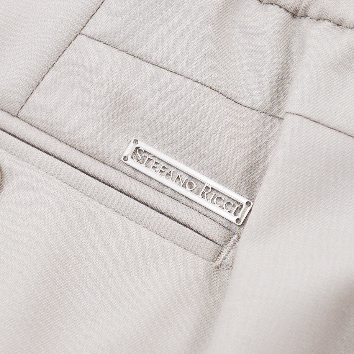 Stefano Ricci Light Superfine Wool Trousers