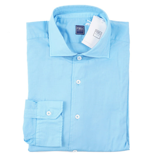 Fedeli 'Sean Panamino' Lightweight Cotton Shirt - Top Shelf Apparel
