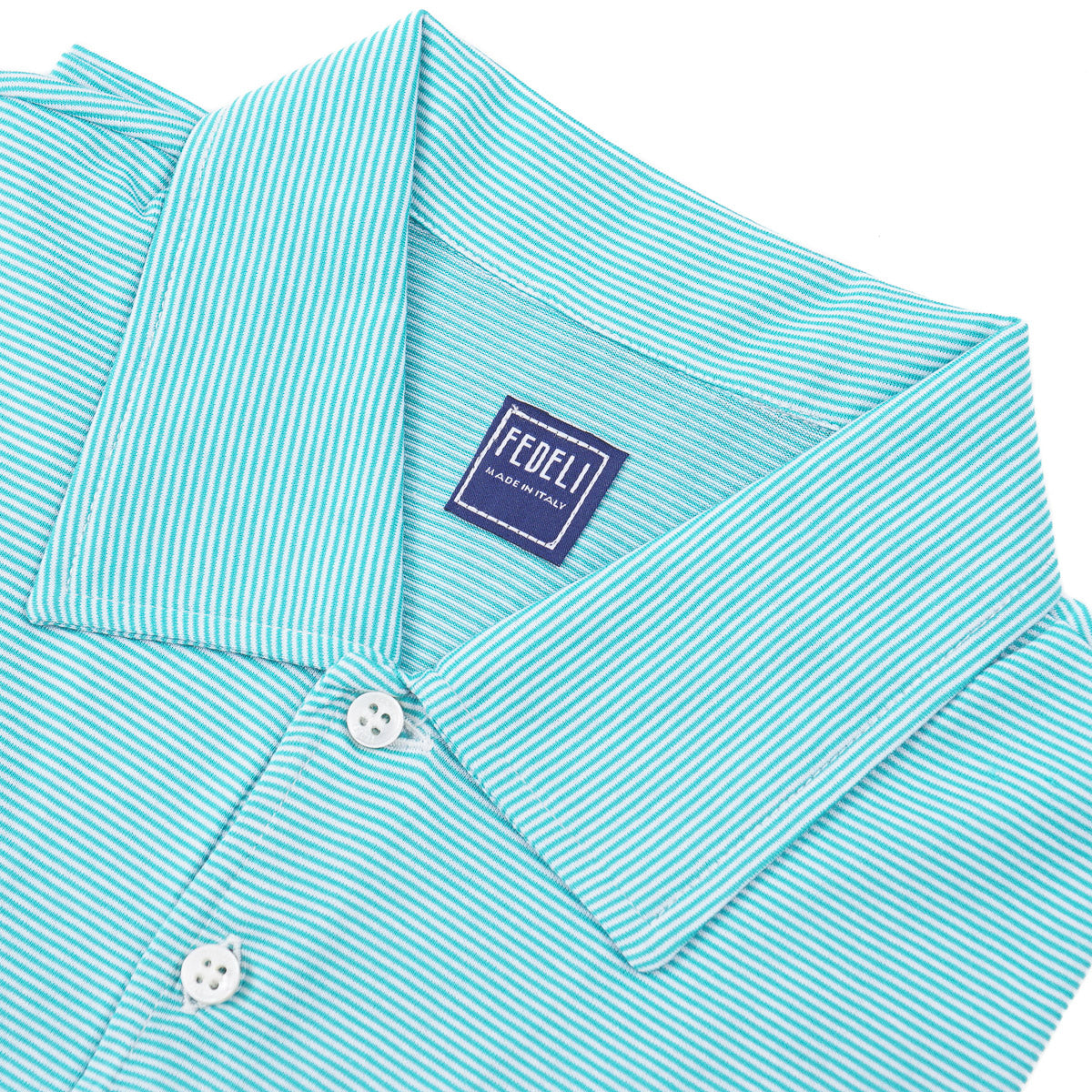 Fedeli 'Libeccio' Jersey Cotton Polo - Top Shelf Apparel