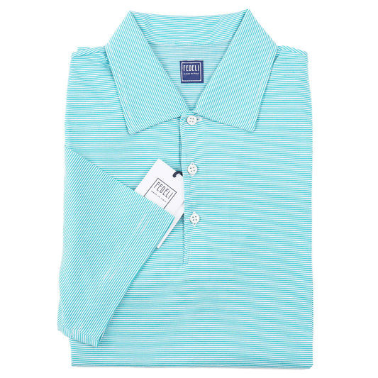 Fedeli 'Libeccio' Jersey Cotton Polo - Top Shelf Apparel