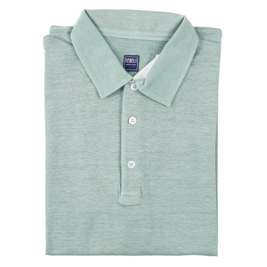Fedeli Relaxed-Fit Linen Polo - Top Shelf Apparel