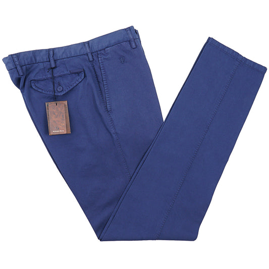 Stefano Ricci Cotton-Linen Chino Pants