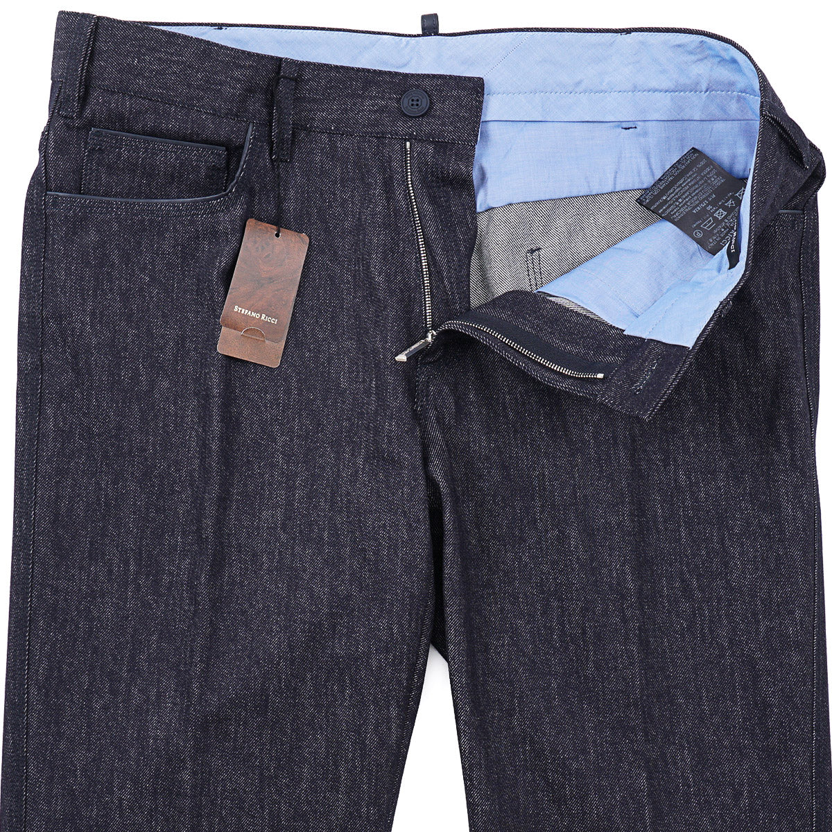 Stefano Ricci Wool 'Denim' Jeans - Top Shelf Apparel