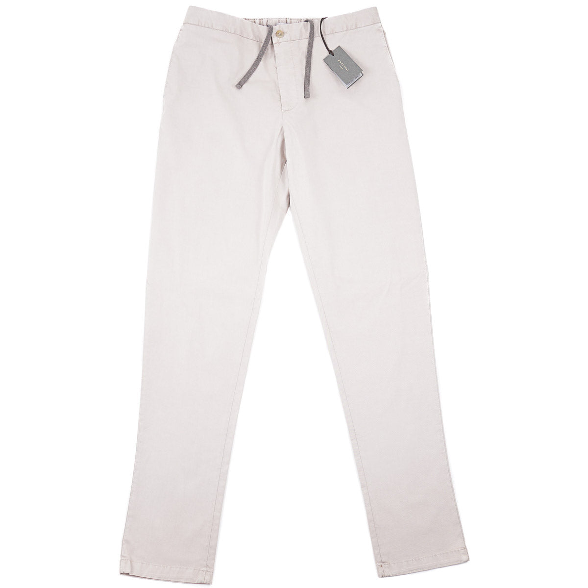 Boglioli Cotton Drawstring Waist Pants - Top Shelf Apparel