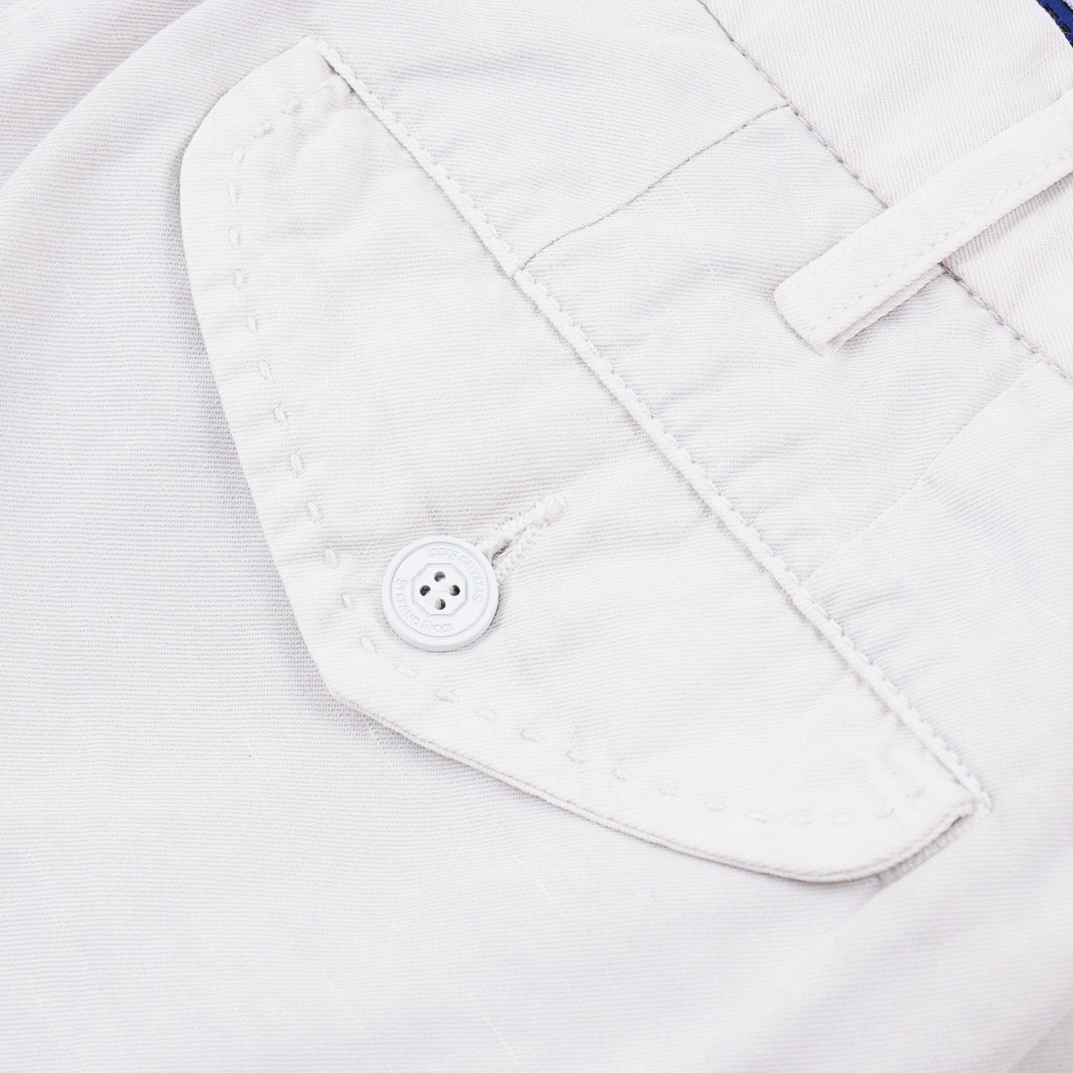 Stefano Ricci Cotton-Linen Chino Pants