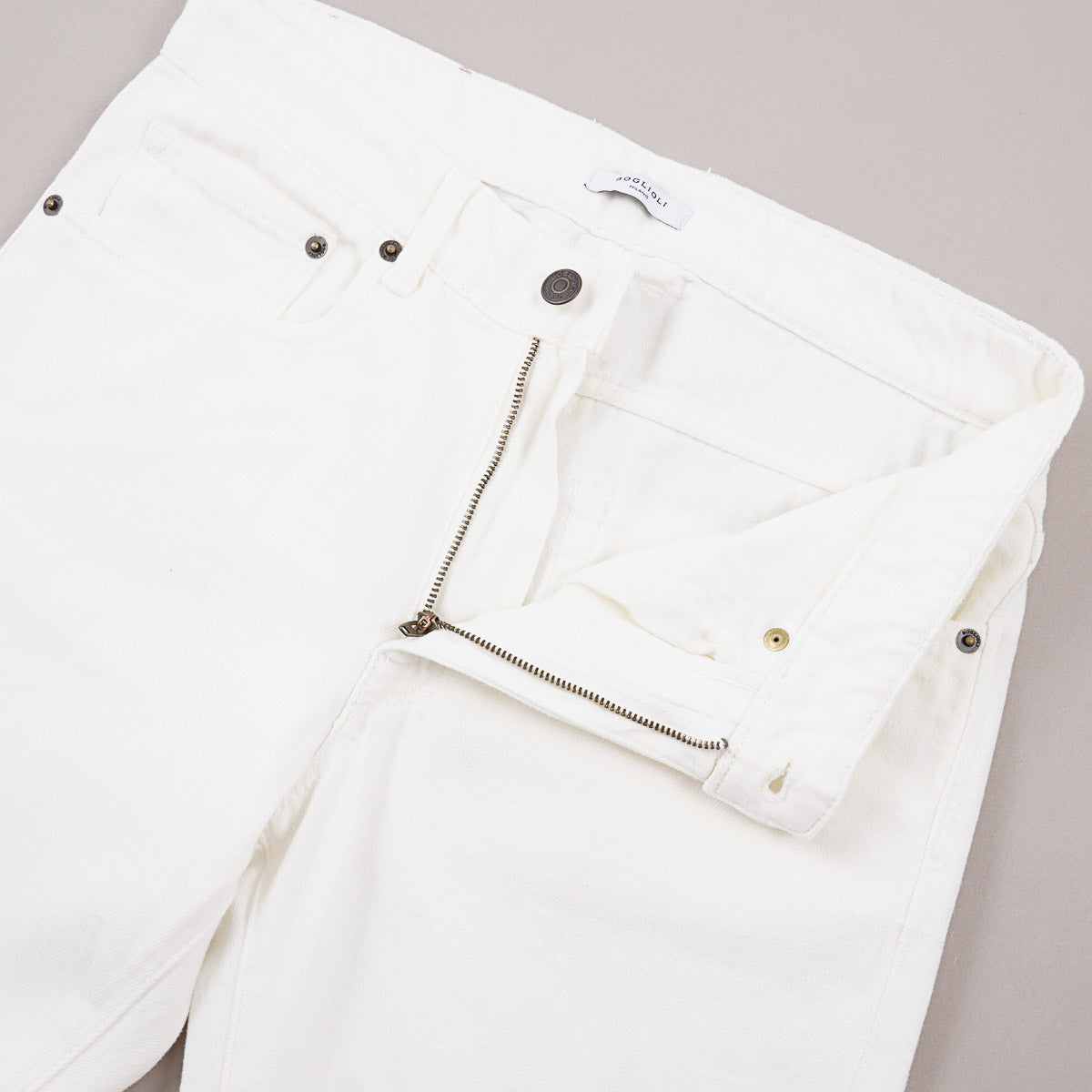 Boglioli Regular Straight Fit Denim Jeans