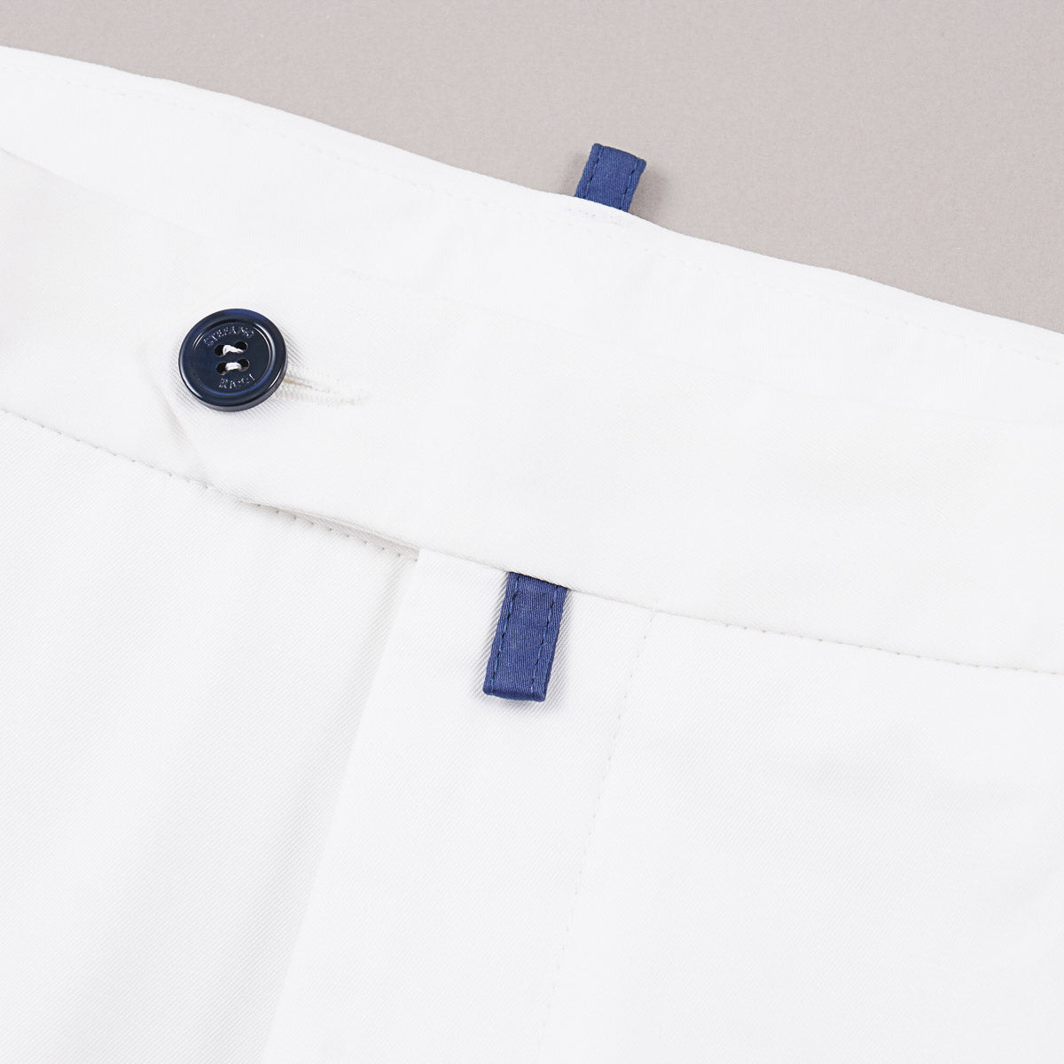 Stefano Ricci Cotton Trousers with Contrast Trim