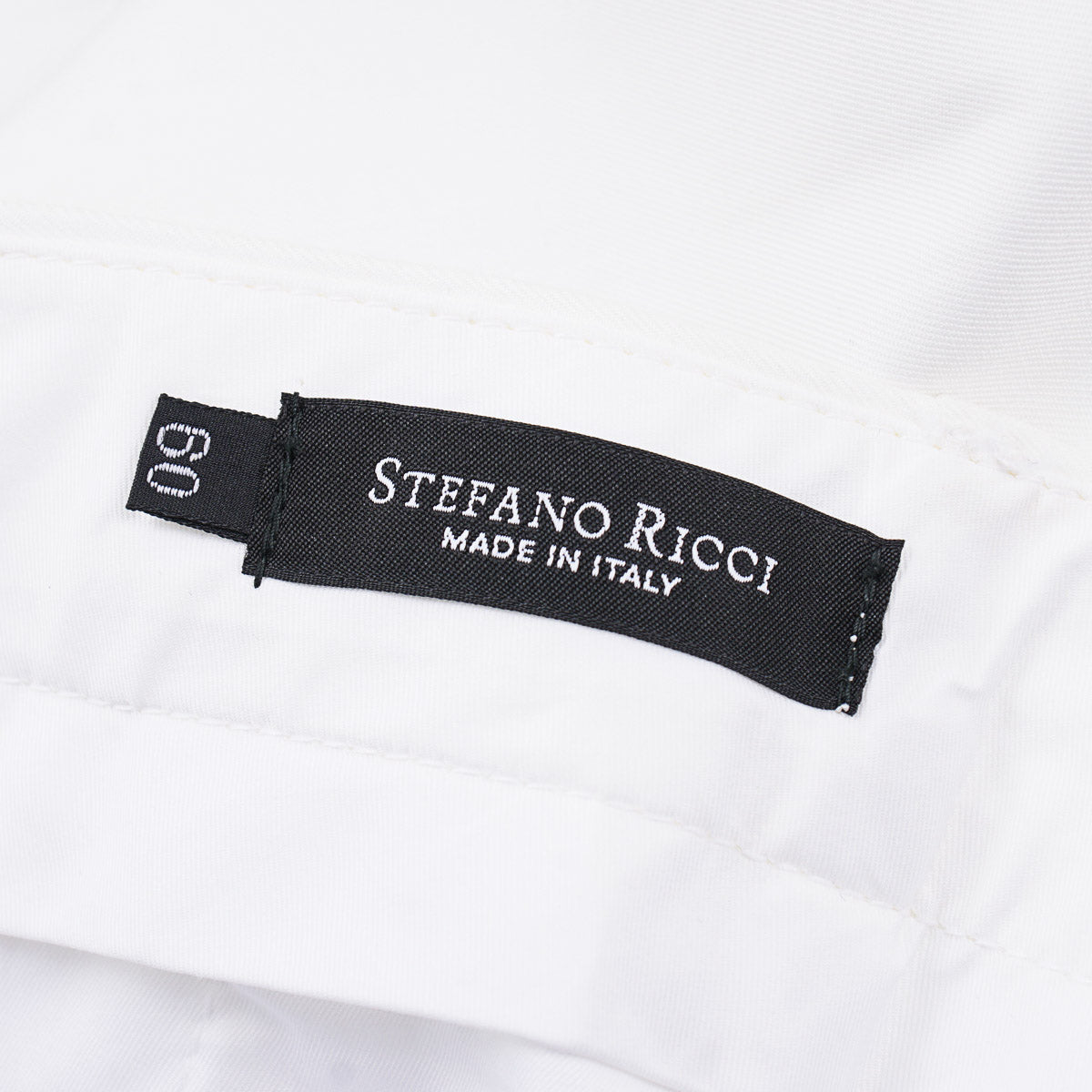 Stefano Ricci Cotton Trousers with Contrast Trim