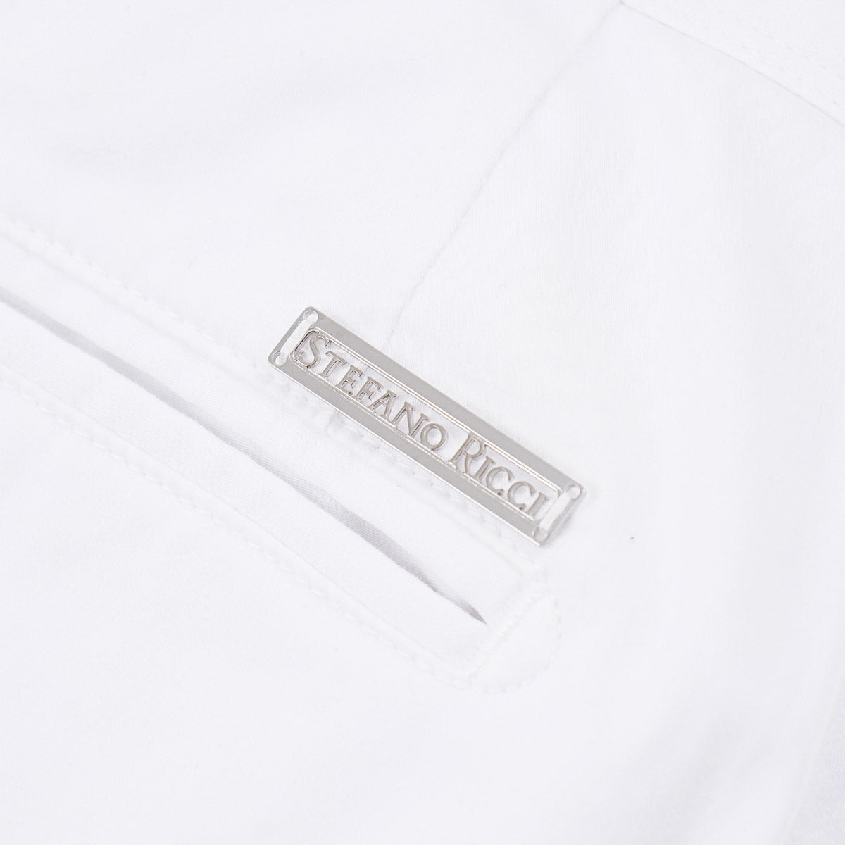 Stefano Ricci Tailored-Fit Cotton Chino Pants