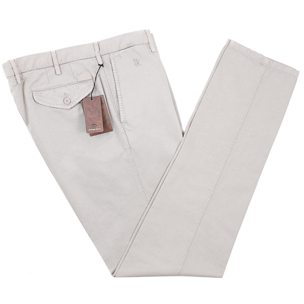 Stefano Ricci Stretch Cotton Chino Pants