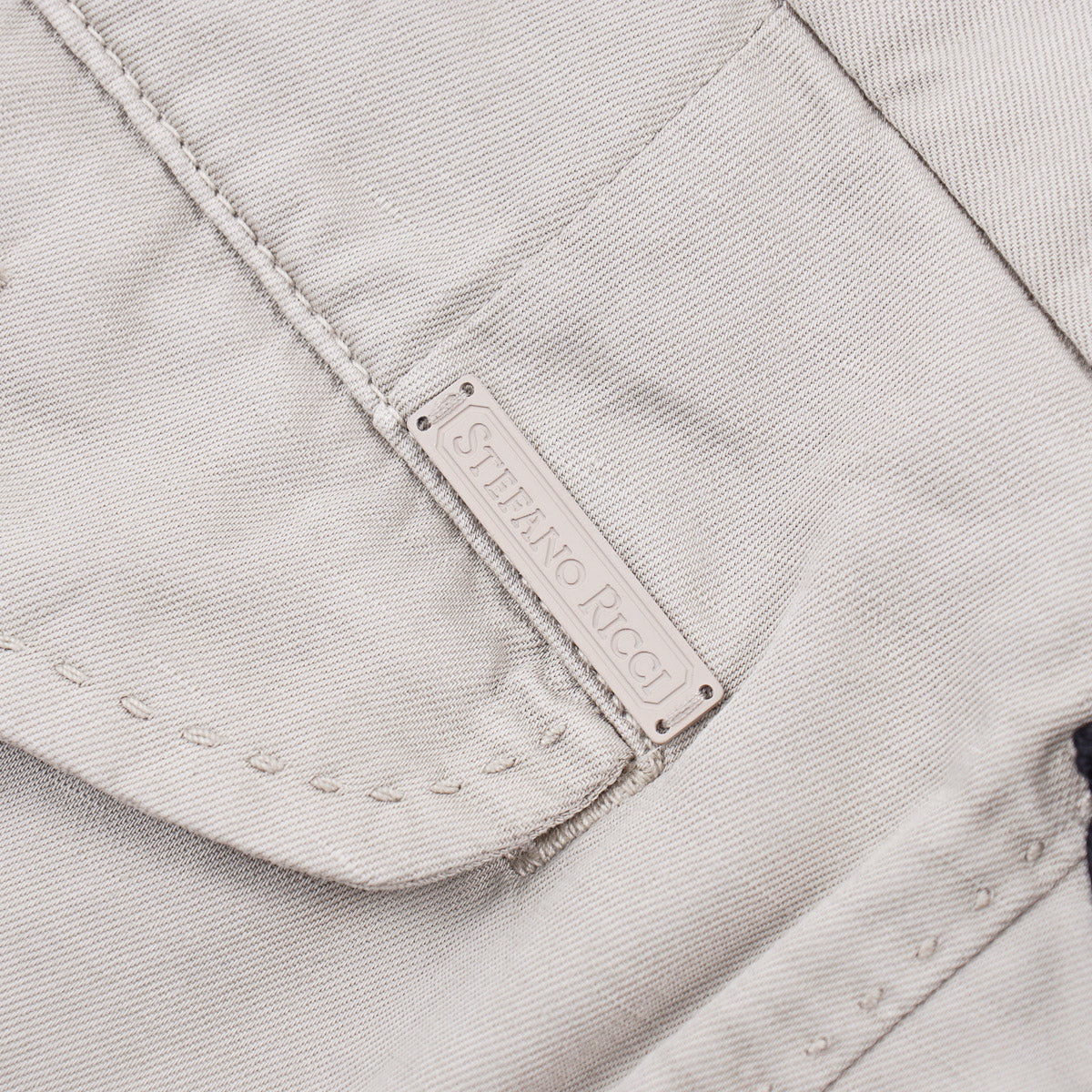 Stefano Ricci Stretch Cotton Chino Pants