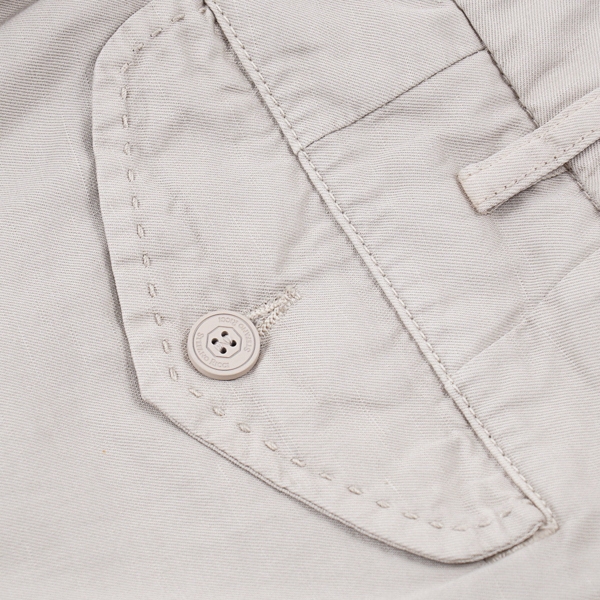 Stefano Ricci Stretch Cotton Chino Pants