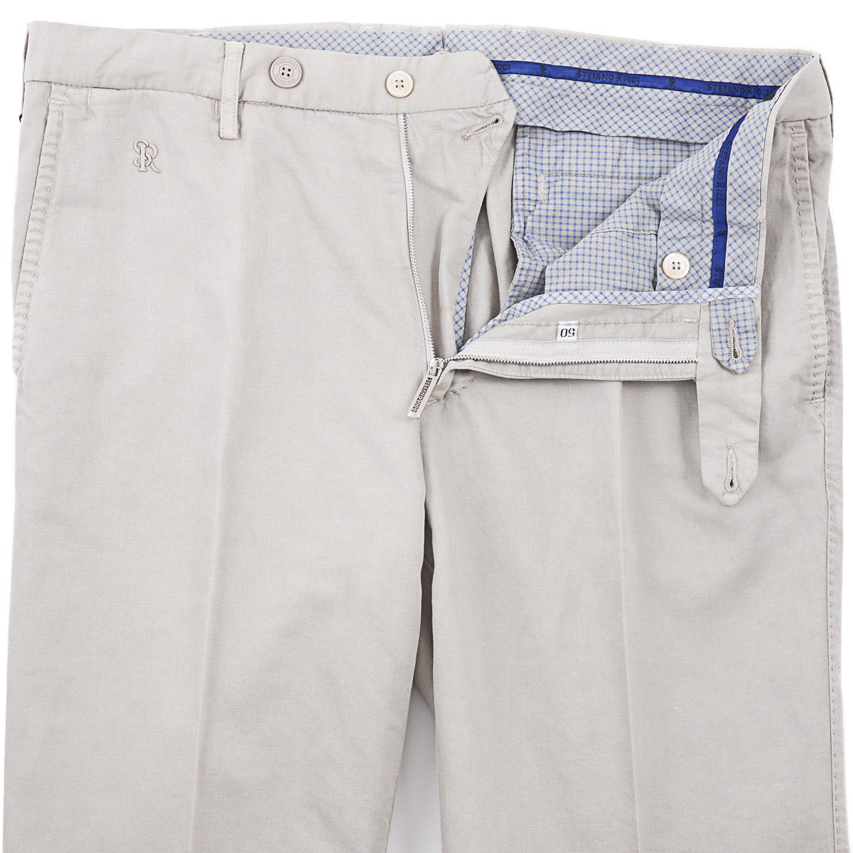 Stefano Ricci Stretch Cotton Chino Pants