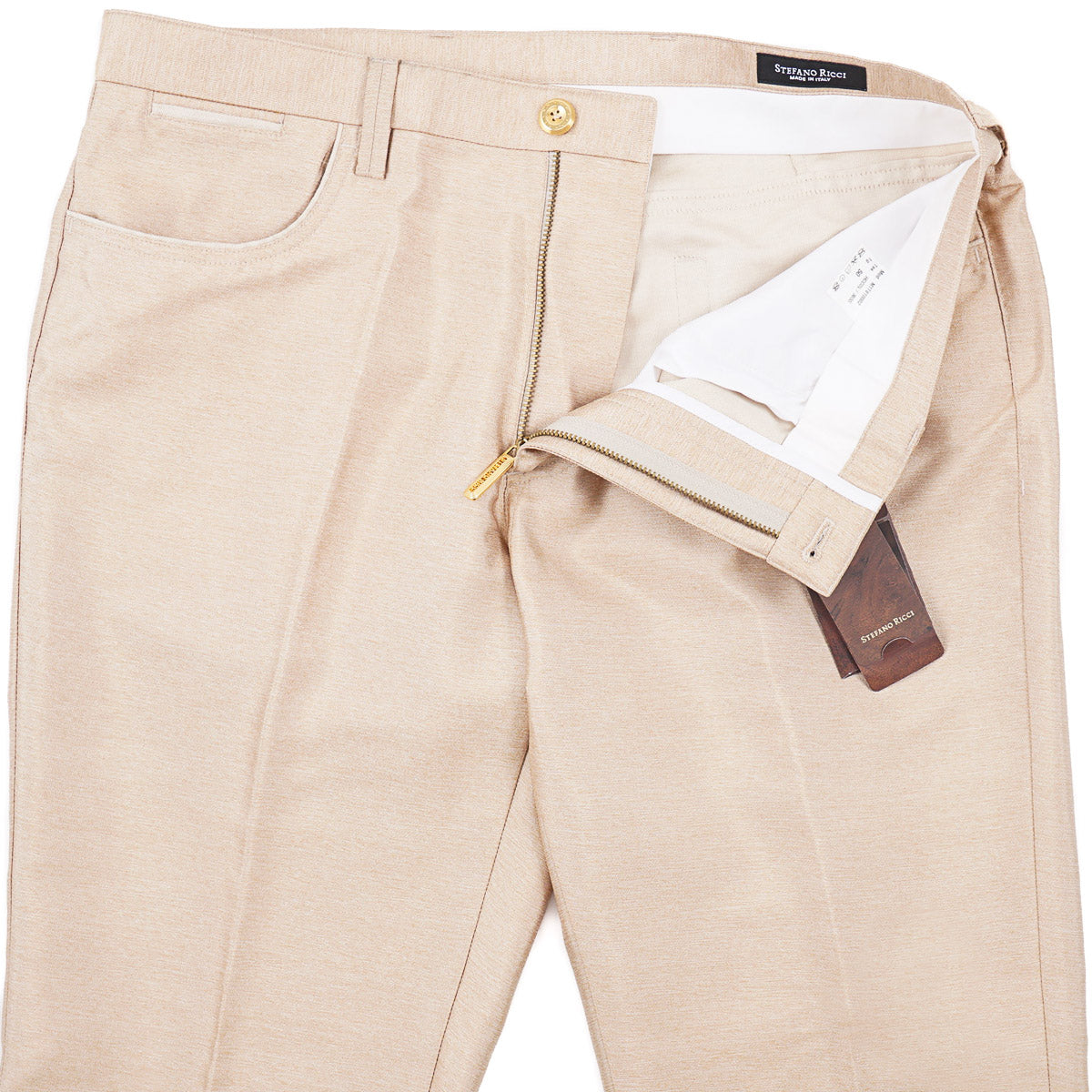 Stefano Ricci Silk-Cotton 5-Pocket Pants
