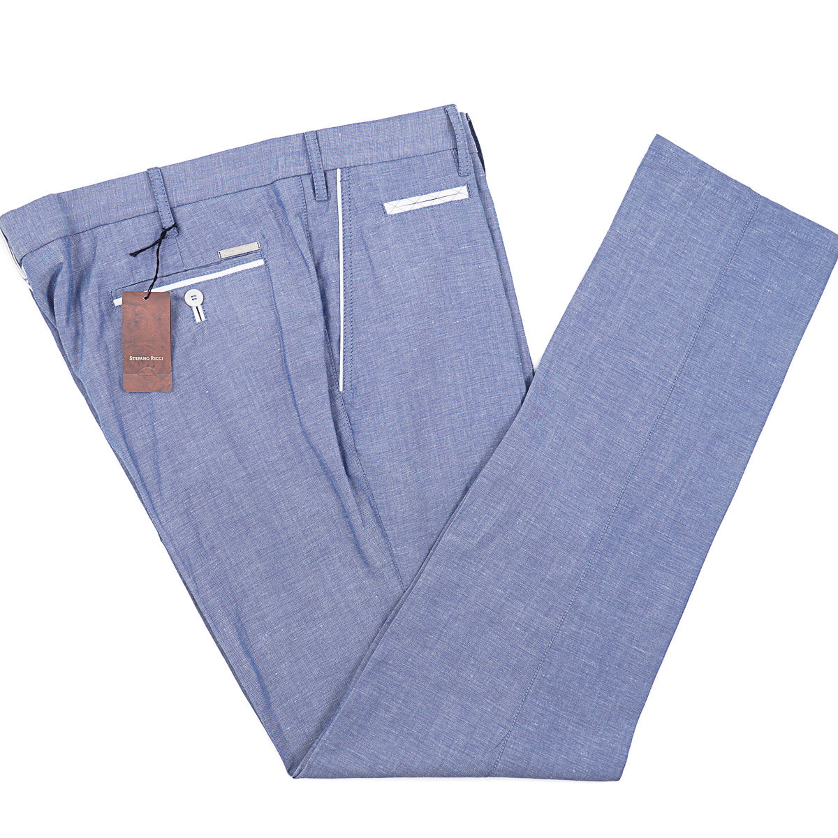 Stefano Ricci Light Wool-Linen Trousers
