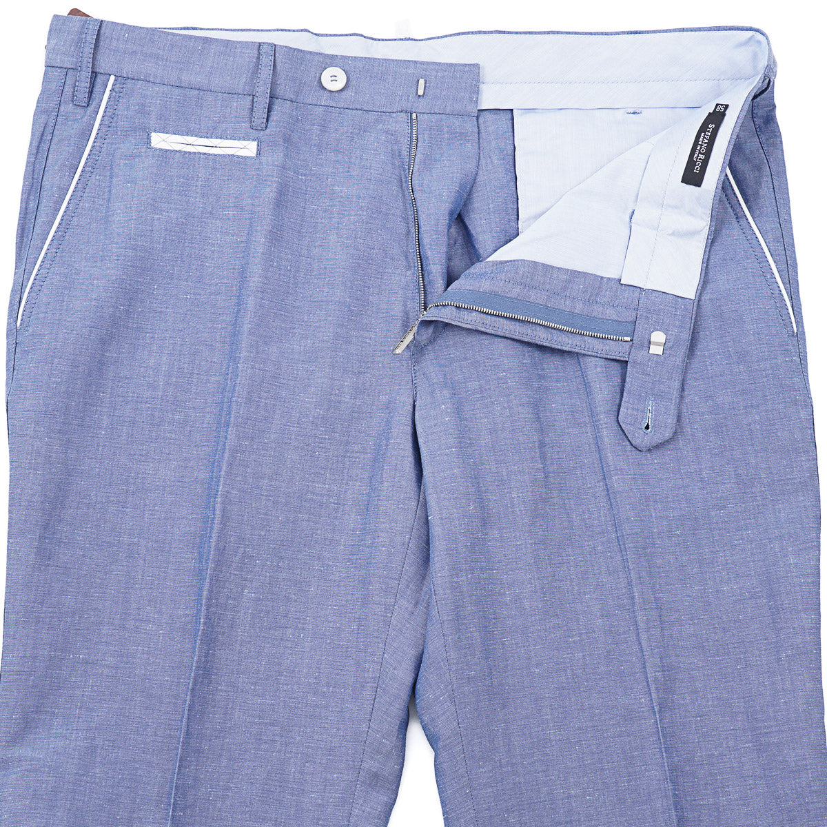 Stefano Ricci Light Wool-Linen Trousers