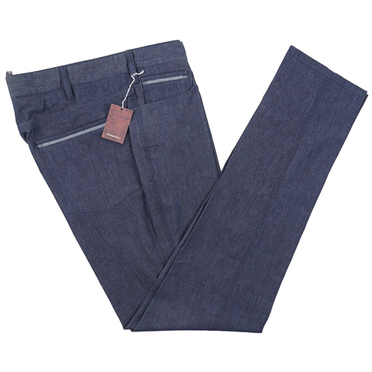 Stefano Ricci Lightweight Chambray Jeans - Top Shelf Apparel