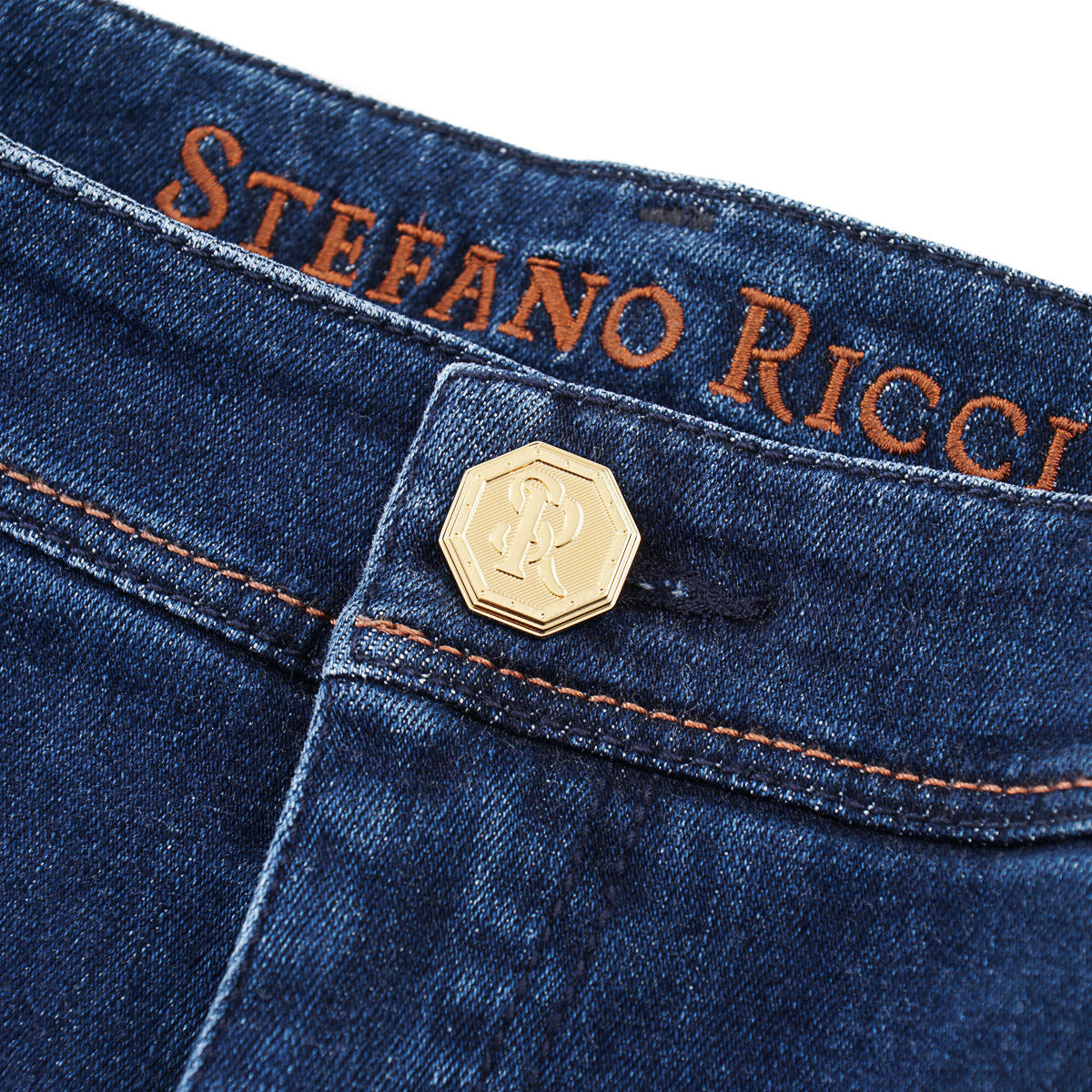 Stefano Ricci Stretch Cotton Denim Jeans - Top Shelf Apparel