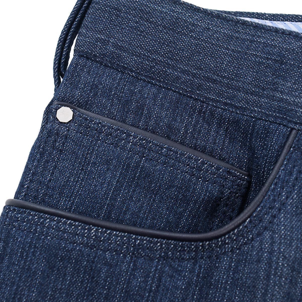 Stefano Ricci Cotton-Cashmere Denim Jeans