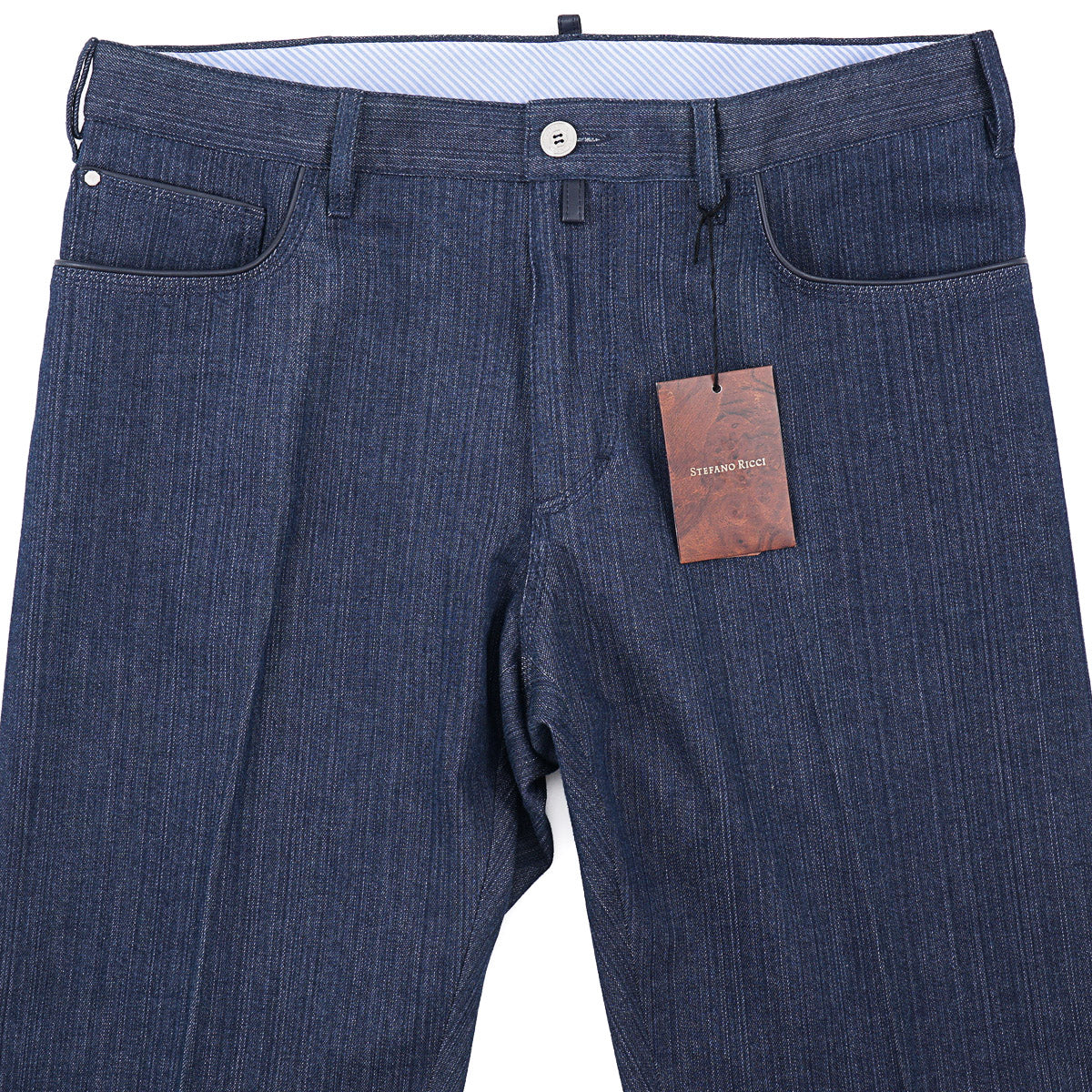 Stefano Ricci Cotton-Cashmere Denim Jeans