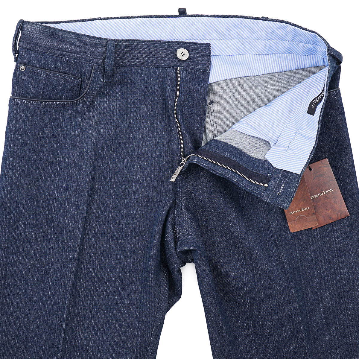 Stefano Ricci Cotton-Cashmere Denim Jeans
