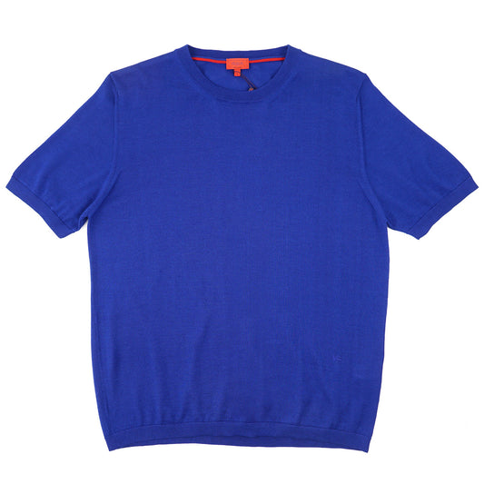 Isaia Knit Cashmere-Silk T-Shirt - Top Shelf Apparel