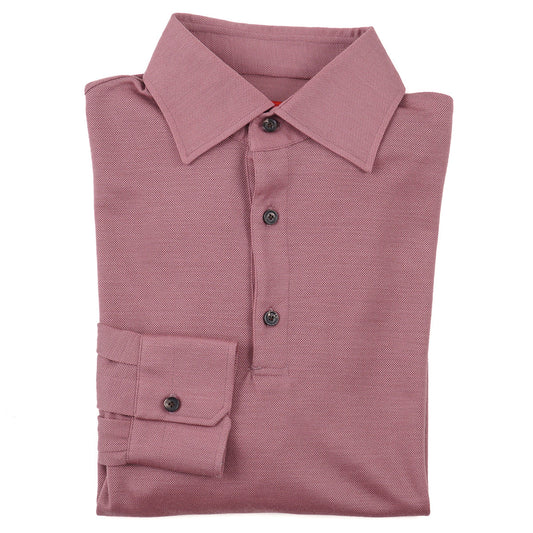 Isaia Long Sleeve Merino Wool Polo - Top Shelf Apparel