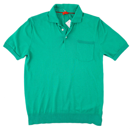 Isaia Knit Cotton Polo Sweater - Top Shelf Apparel