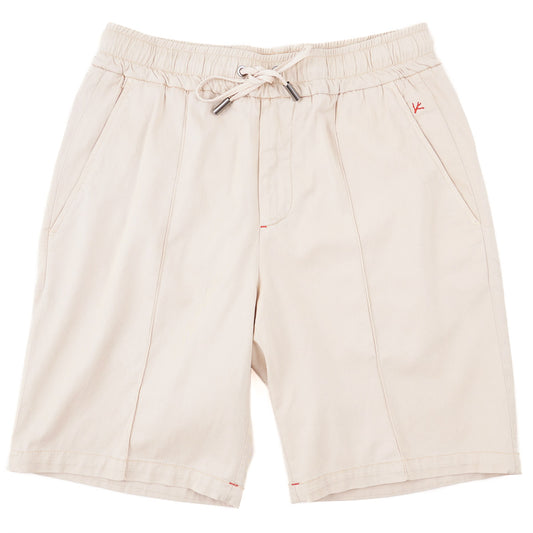 Isaia Cotton-Blend Drawstring Shorts
