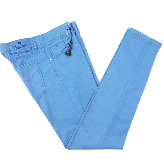 Lightweight Cotton-Silk 5-Pocket Pants - Top Shelf Apparel