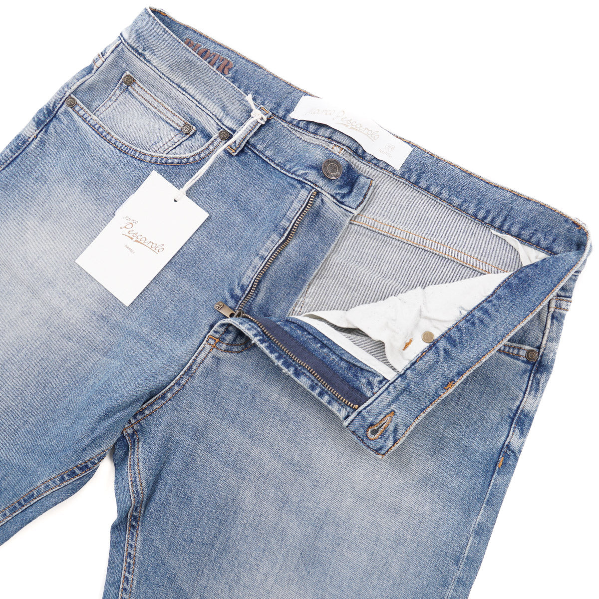 Marco Pescarolo Selvedge Denim Jeans - Top Shelf Apparel