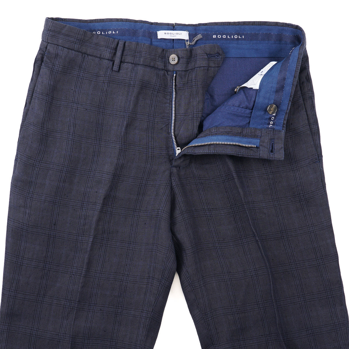 Boglioli Garment-Washed Linen Pants - Top Shelf Apparel