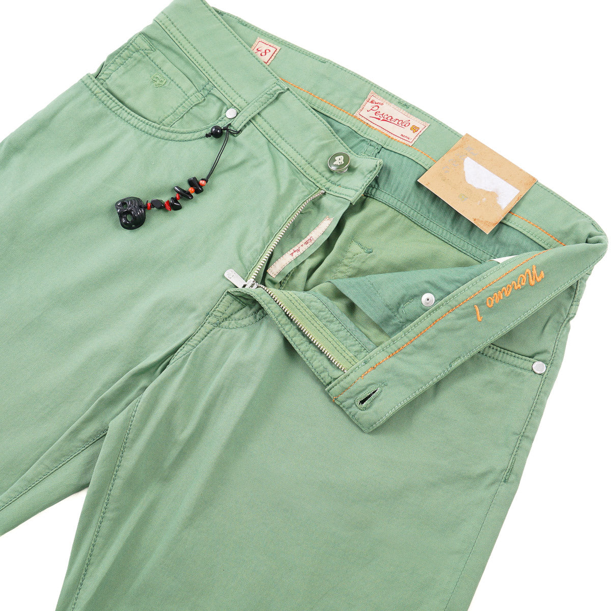 Lightweight Cotton-Silk 5-Pocket Pants - Top Shelf Apparel